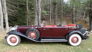 Картинка 1931+chrysler+cg+imperial+lebaron+dual-cowl+phaeton автомобили классика история ретро крайслер