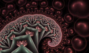 Картинка 3д+графика фракталы+ fractal фон узор цвета