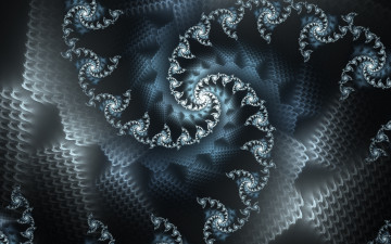 Картинка 3д+графика фракталы+ fractal цвета фон узор