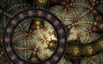 Картинка 3д+графика фракталы+ fractal цвета фон узор