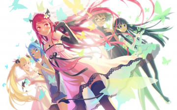 Картинка аниме -angels+&+demons арт девушки