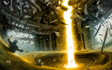 Картинка фэнтези люди романтика апокалипсиса