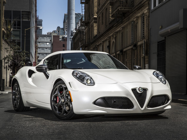 Обои картинки фото автомобили, alfa romeo, 2015г, alfa, romeo, 4c, launch, edition, us-spec, 960, светлый