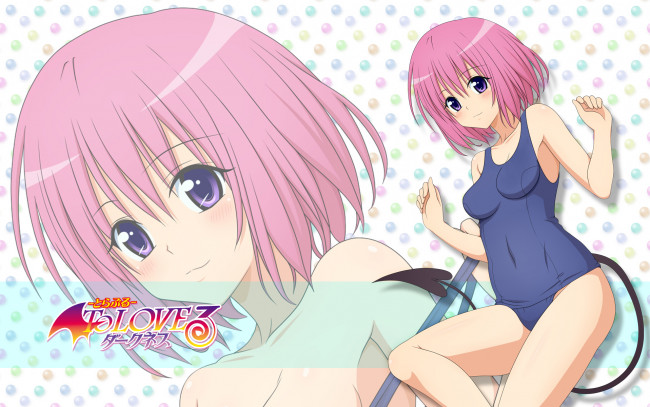 Обои картинки фото аниме, to-love-ru, купальник, взгляд, девушка, momo, velia, deviluke
