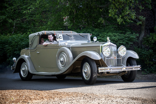 Обои картинки фото minerva al cabriolete,  1930, автомобили, выставки и уличные фото, автошоу, выставка, автопробег