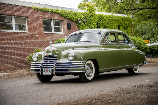Обои картинки фото packard deluxe,  1948, автомобили, packard, автошоу, автопробег, выставка