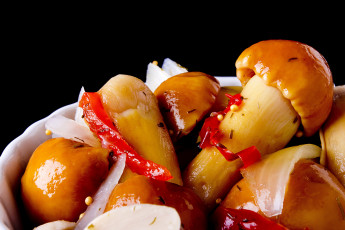 Картинка еда грибы +грибные+блюда специи маринованные