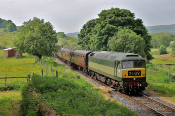 Картинка техника поезда состав локомотив рельсы дорога железная