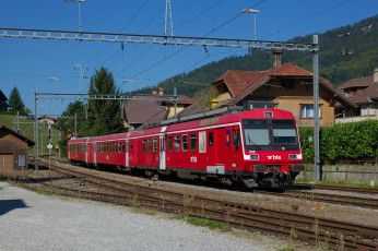 Картинка техника поезда состав локомотив рельсы дорога железная