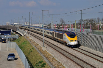 Картинка техника поезда состав локомотив рельсы дорога железная