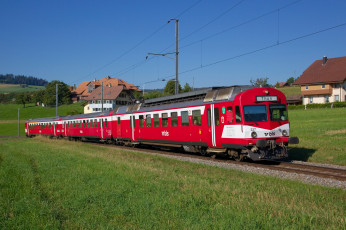 Картинка техника поезда железная дорога состав локомотив рельсы