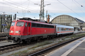 Картинка техника поезда состав локомотив рельсы дорога железная