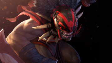 Картинка dota+2 видео+игры зубы шлем