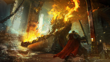 обоя lords of the fallen, видео игры, entry