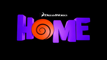 Картинка мультфильмы home логотип фон