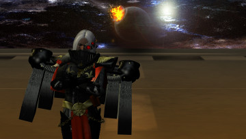 Картинка видео+игры dark+heresy планета взгляд киборг