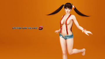 Картинка видео+игры dead+or+alive+5 девушка фон взгляд