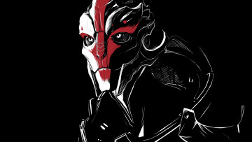 Картинка видео+игры mass+effect наемник арт turian mass effect nyreen kandros