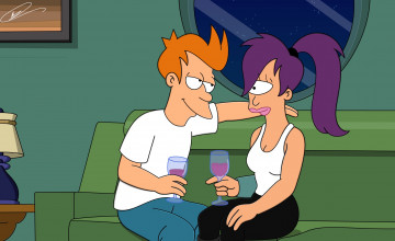 Картинка мультфильмы futurama персонажи