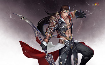 Картинка видео+игры jx+online+3 оружие фон взгляд мужчина