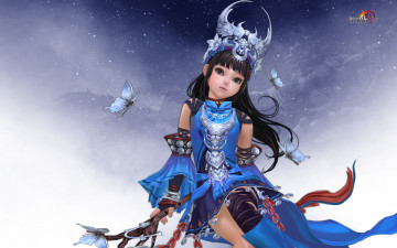 Картинка видео+игры jx+online+3 оружие фон взгляд девушка