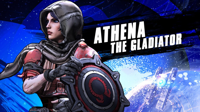 Обои картинки фото borderlands,  the pre-sequel, видео игры, athena