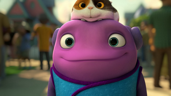 Обои картинки фото мультфильмы, home, персонаж