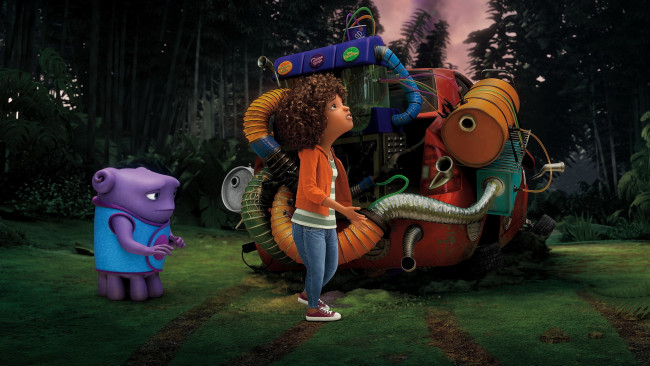 Обои картинки фото мультфильмы, home, персонажи