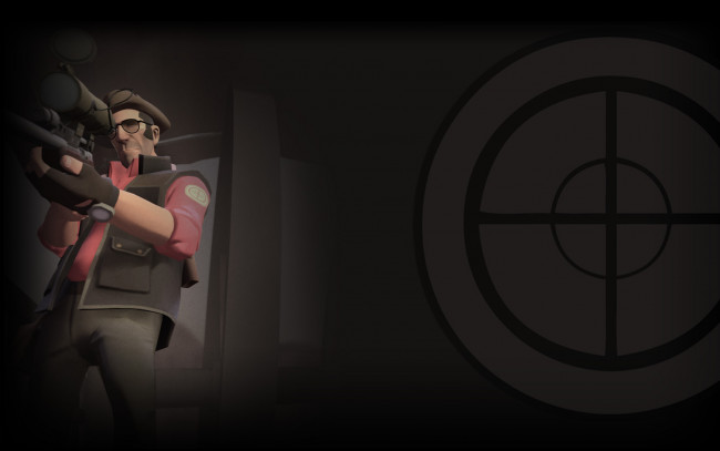 Обои картинки фото team fortress 2, видео игры, sniper