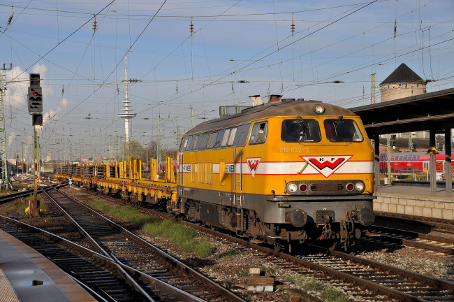 Обои картинки фото техника, поезда, рельсы, дорога, железная, состав, локомотив