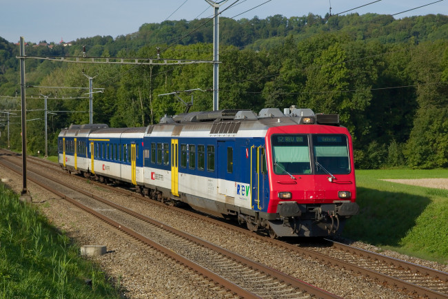 Обои картинки фото техника, поезда, состав, локомотив, рельсы, дорога, железная