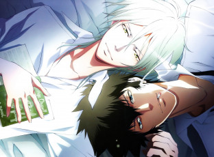 Картинка аниме psycho-pass парни
