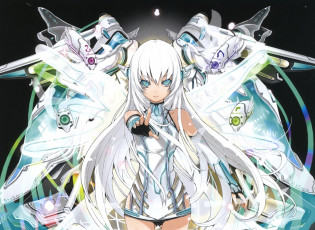 обоя аниме, kaku-san-sei million arthur, девушка