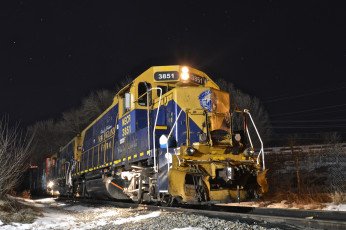 Картинка техника поезда рельсы локомотив состав