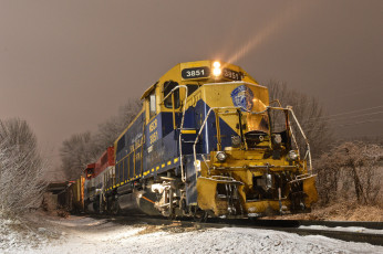 Картинка техника поезда рельсы локомотив состав