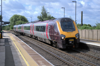 Картинка техника поезда рельсы локомотив состав