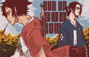 Картинка аниме samurai+champloo дзин муген