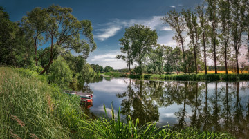 Картинка природа реки озера река лес