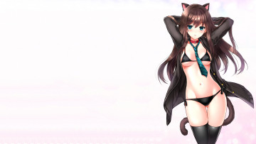 Картинка аниме idolm@ster кошечка