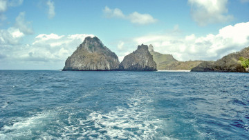 Картинка природа побережье горы океан