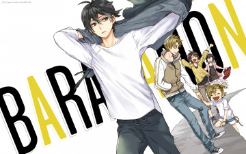 Картинка аниме barakamon парень