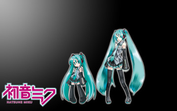 Картинка аниме vocaloid фон взгляд девушки