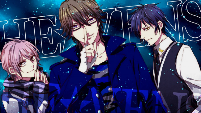 Обои картинки фото аниме, uta no prince-sama, парни