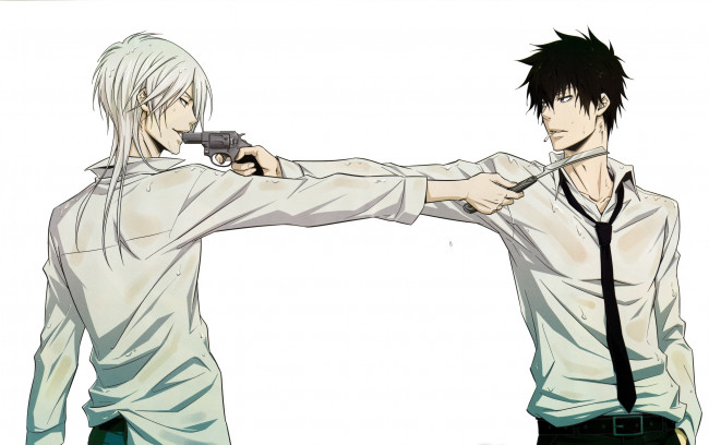 Обои картинки фото аниме, psycho-pass, парни