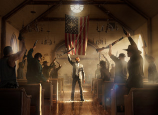 Картинка видео+игры far+cry+5 action шутер far cry 5