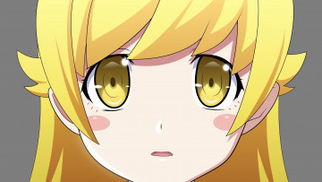 Картинка аниме bakemonogatari фон девушка взгляд