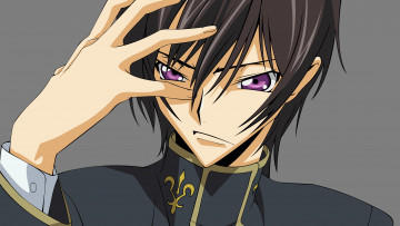 Картинка аниме code+geass взгляд девушка фон