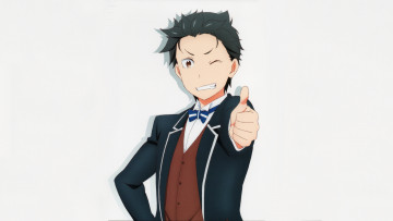 Картинка аниме re +zero+kara+hajimeru+isekai+seikatsu субару