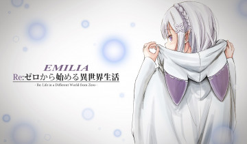 Картинка аниме re +zero+kara+hajimeru+isekai+seikatsu эмилия
