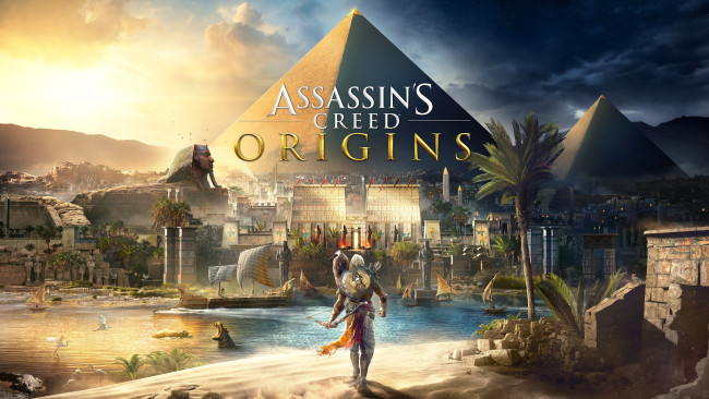 Обои картинки фото assassin`s creed,  origins, видео игры, action, шутер, origins, assassin's, creed